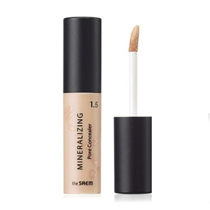 Кремовий консилер для обличчя The Saem Mineralizing Pore Concealer для маскування пор, 1.5 Natural Beige, 4 мл